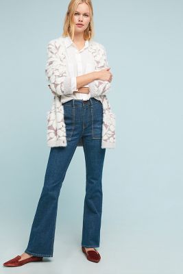 anthropologie high waisted jeans