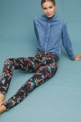 pilcro and the letterpress floral jeans