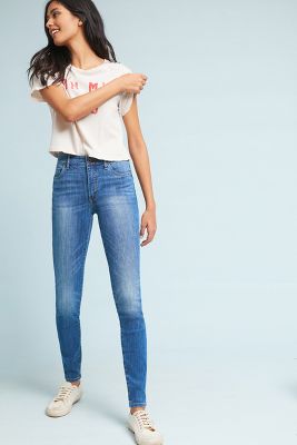 pilcro high rise skinny jeans