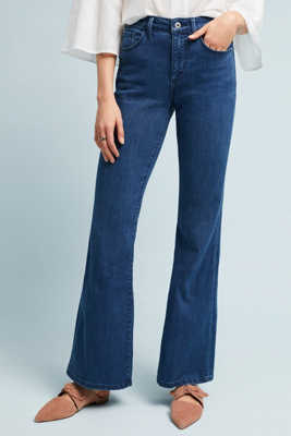 anthropologie flare jeans