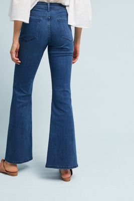anthropologie flare jeans