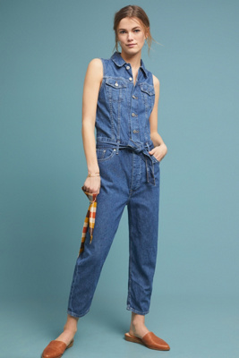 levis cropped taper jumpsuit