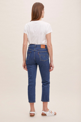cropped relaxed jeans