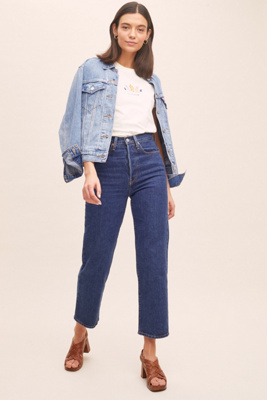 straight leg jeans levi's