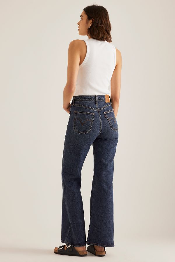 Vista diapositiva: 2: Jeans a Campana Levi's Ribcage