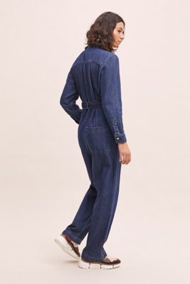 selected femme denim jumpsuit