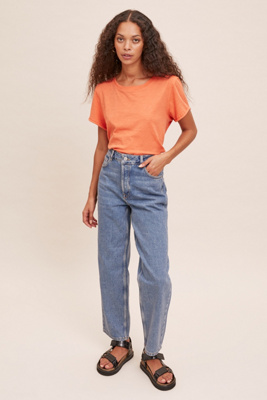 selected femme cropped jeans