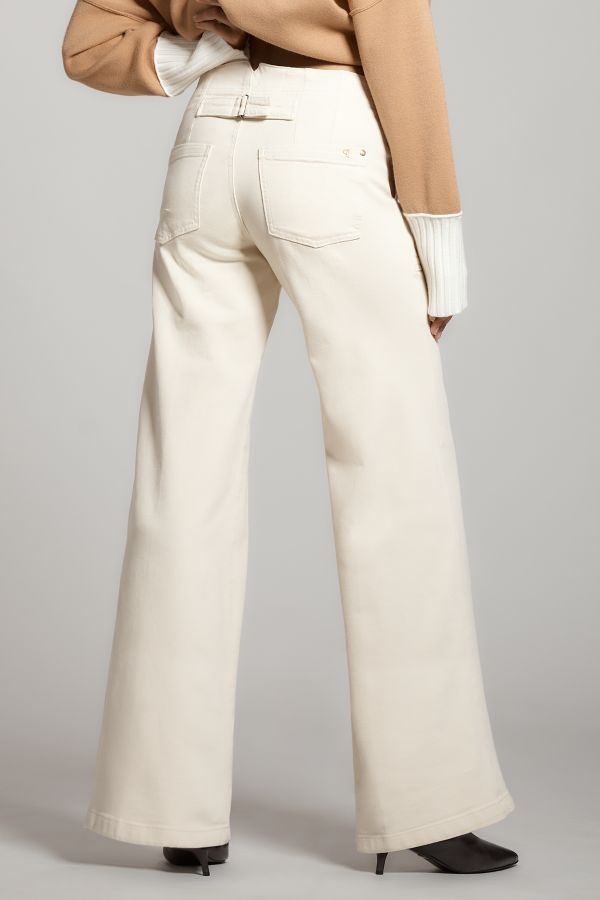 Slide View: 4: The Kit High-Rise Wide-Leg Utility Trouser Jeans by Pilcro