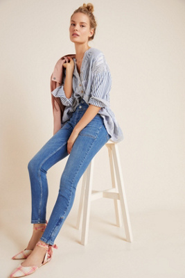 ultra high rise skinny jeans