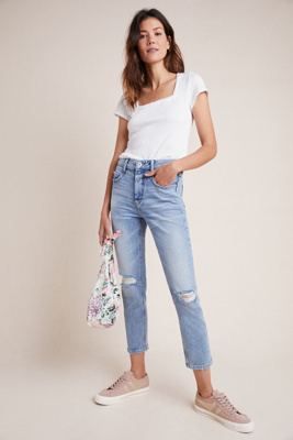 anthropologie pilcro high rise skinny