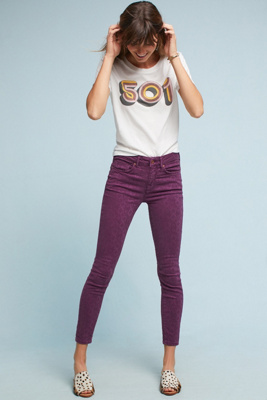 anthropologie pilcro high rise skinny