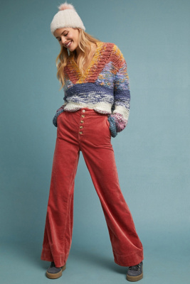 anthropologie high waisted pants
