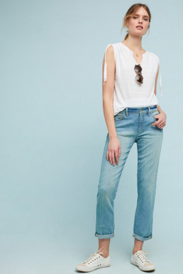 Pilcro Mid-Rise Slim Boyfriend Jeans 