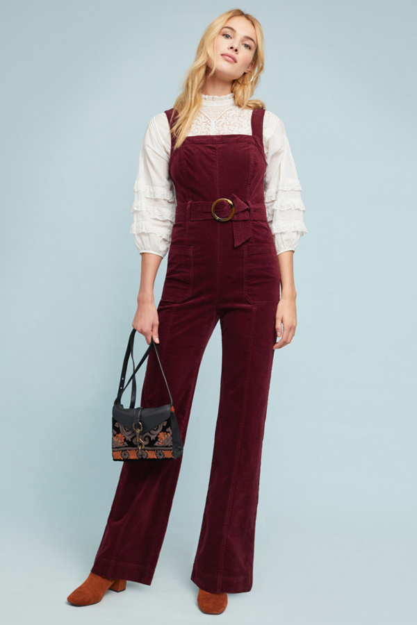 Pilcro Corduroy Jumpsuit Anthropologie UK