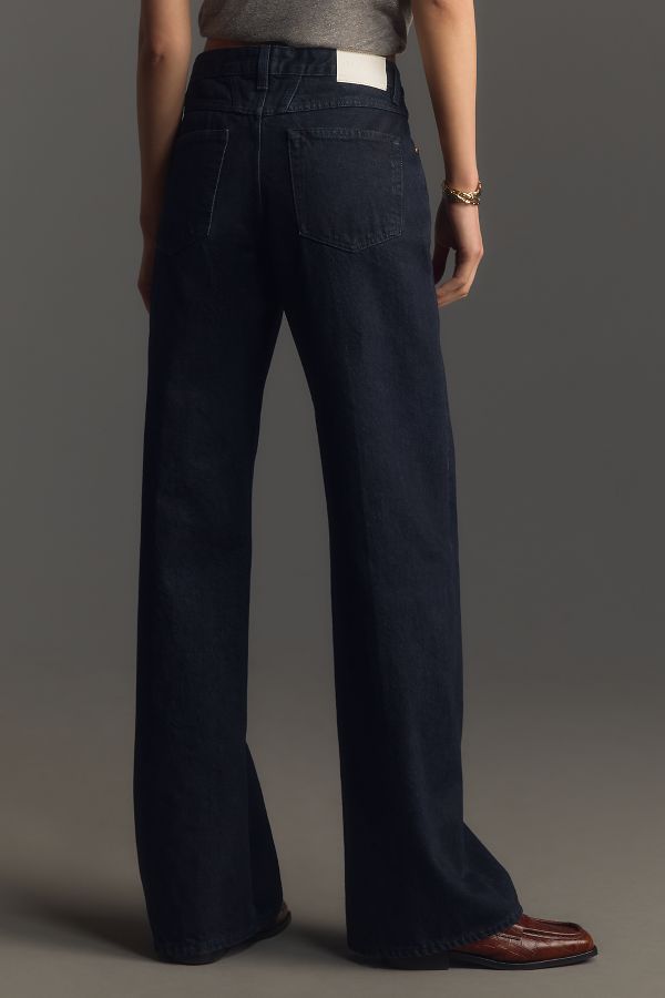 Slide View: 4: Closed Gillian Low-Rise Wide-Leg Jeans