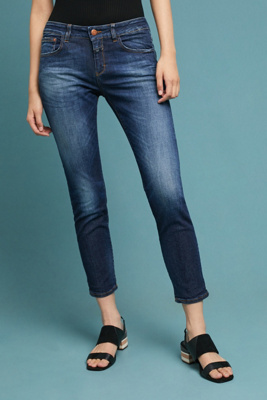 closed baker slim fit mid waist