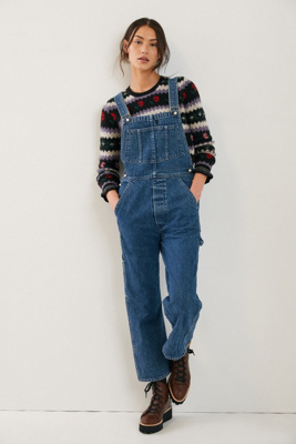 anthropologie denim overalls