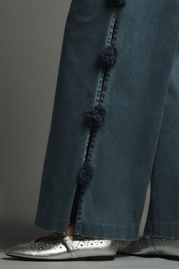 Slide View: 4: Tracy Reese Pom Pom Trouser Jeans