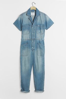 pistola denim jumpsuit