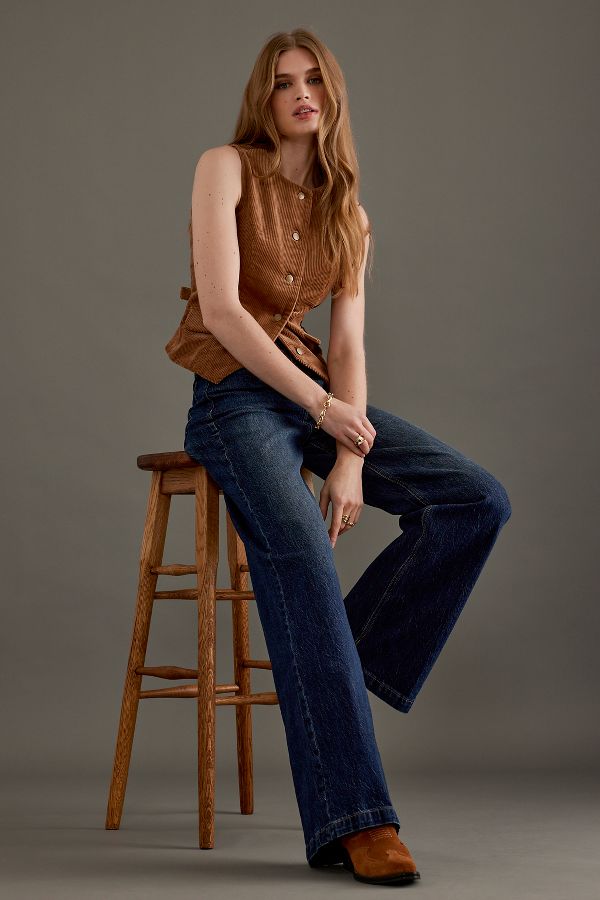 Slide View: 4: Pistola Lana High-Rise Ultra Wide-Leg Jeans