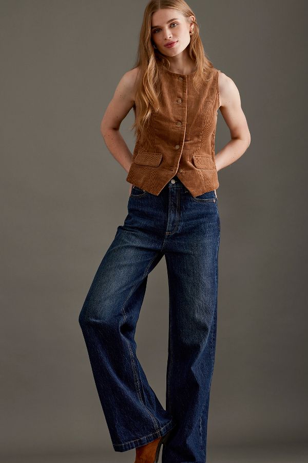 Slide View: 5: Pistola Lana High-Rise Ultra Wide-Leg Jeans