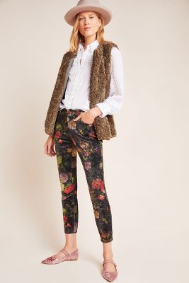 pilcro and the letterpress floral jeans
