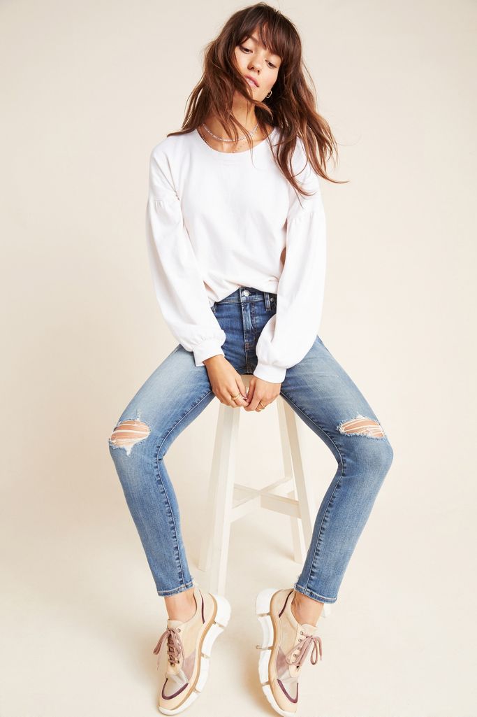 Edwin Pixie Mid Rise Skinny Jeans Anthropologie