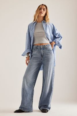 Lee Stella High-Rise A-Line Jeans