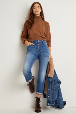 Pilcro High-Rise Slim Boyfriend Jeans