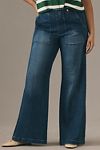 Thumbnail View 9: The Kit High-Rise Wide-Leg Utility Trouser Jeans by Pilcro