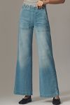 Thumbnail View 3: Die Kit High-Rise Wide-Leg Utility Jeans von Pilcro