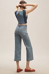 Thumbnail View 4: The Colette Cropped High-Rise Wide-Leg Jeans by Maeve