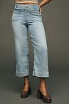 Thumbnail View 12: The Colette Cropped High-Rise Wide-Leg Jeans by Maeve