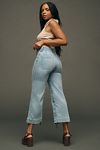 Thumbnail View 14: The Colette Cropped High-Rise Wide-Leg Jeans by Maeve