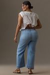 Thumbnail View 7: The Colette Cropped High-Rise Wide-Leg Jeans by Maeve