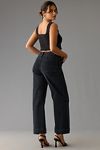 Thumbnail View 8: The Colette Denim High-Rise Cropped Wide-Leg Jeans by Maeve