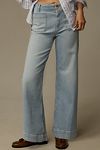 Thumbnail View 2: The Colette Full-Length Wide-Leg Jeans by Maeve