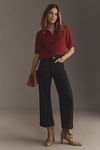 Thumbnail View 1: The Colette Cropped Wide-Leg Jeans by Maeve