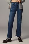 Thumbnail View 2: The Annie High-Rise Straight-Leg Jeans by Pilcro