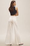 Thumbnail View 5: The Adi Mid-Rise Frayed Relaxed Flare Jeans by Pilcro