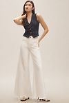 Thumbnail View 2: The Adi Mid-Rise Frayed Relaxed Flare Jeans by Pilcro