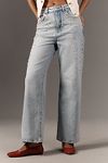 Thumbnail View 2: The Austyn High-Rise Wide-Leg Jeans by Pilcro: Uncuffed Pearl Edition