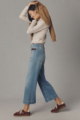 The Colette High-Rise Wide-Leg Jeans by Maeve