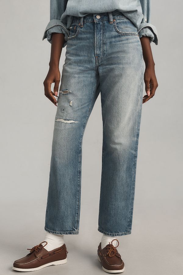 Slide View: 2: Denimist Lindsay High-Rise Slim-Leg Jeans