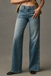 Thumbnail View 2: AMO Sabine Mid-Rise Wide-Leg Jeans