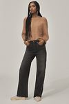 Thumbnail View 3: Le Jean Nomad Beaded Tux High-Rise Wide-Leg Jeans