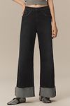 Thumbnail View 2: Hudson Jodie Cuffed High-Rise Wide-Leg Jeans