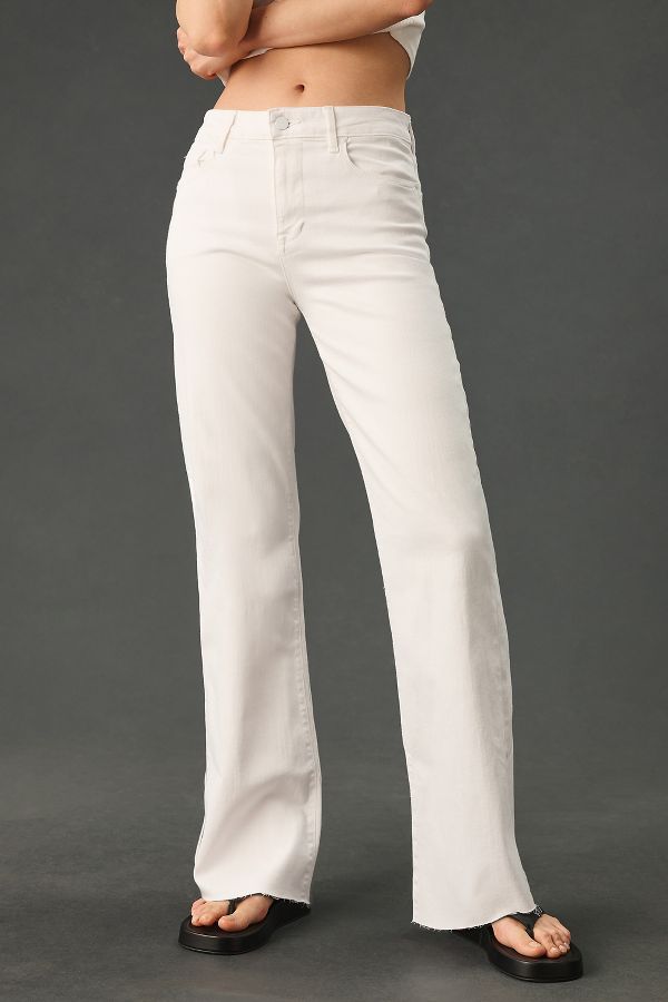 Slide View: 2: Fidelity Denim Katie High-Rise Bootcut Jeans