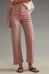 Thumbnail View 2: Fidelity Malibu Mid-Rise Crop Wide-Leg Jeans