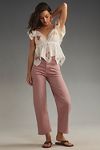 Thumbnail View 1: Fidelity Malibu Mid-Rise Crop Wide-Leg Jeans